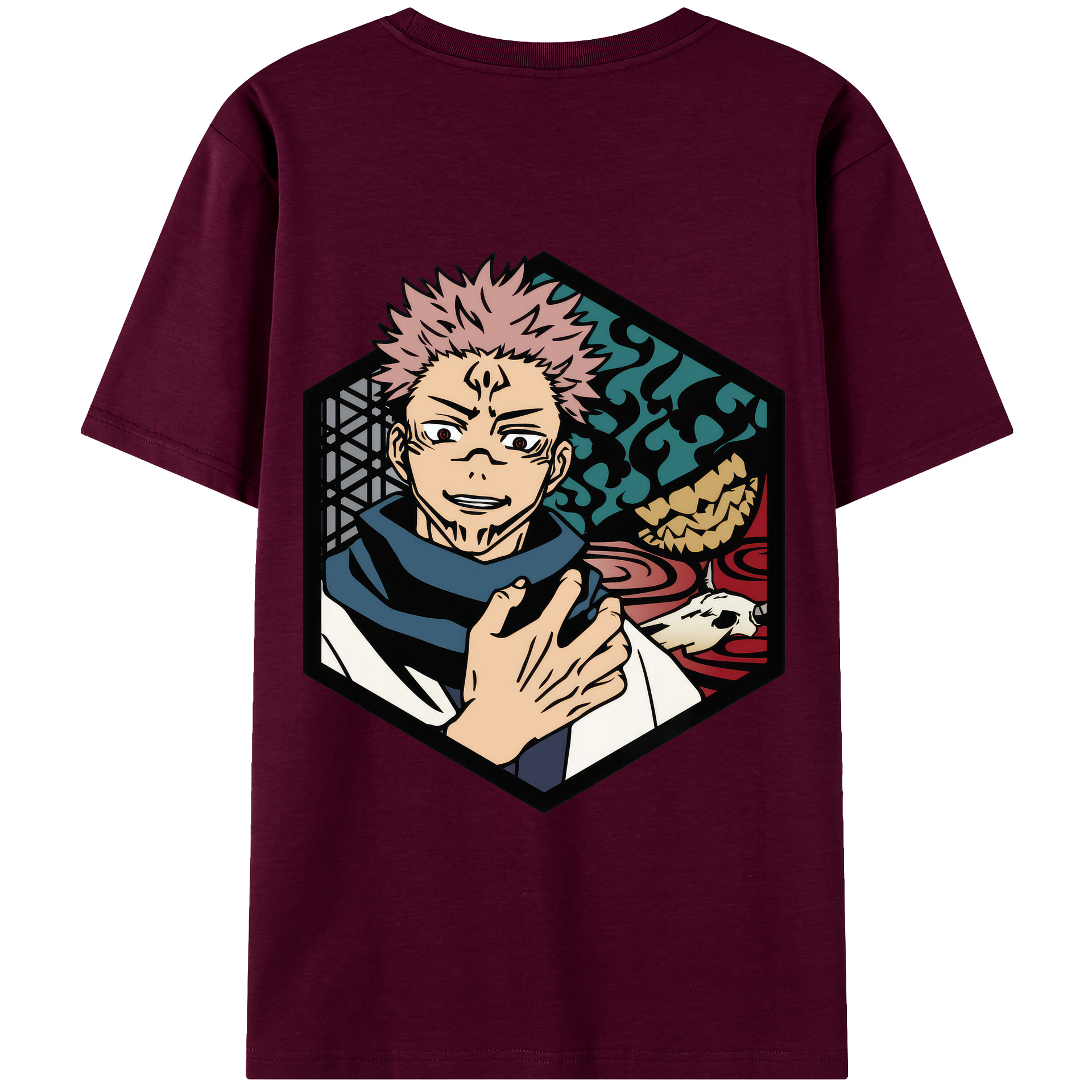 （画像用） 呪術廻戦 Jujutsu Kaisen レディース半袖Tシャツ(バックプリント)